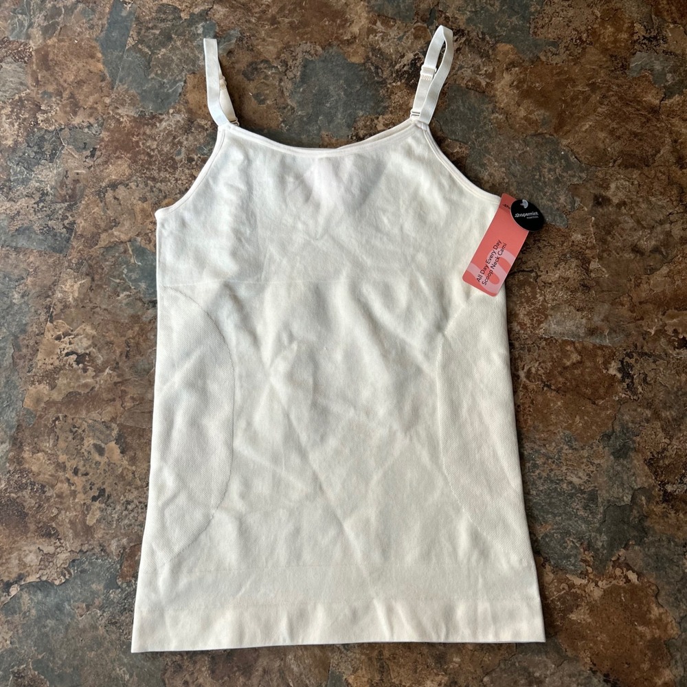 Shapermint Essentials Scoop Neck Cami Womens Size Medium Shapewear Shaping Top